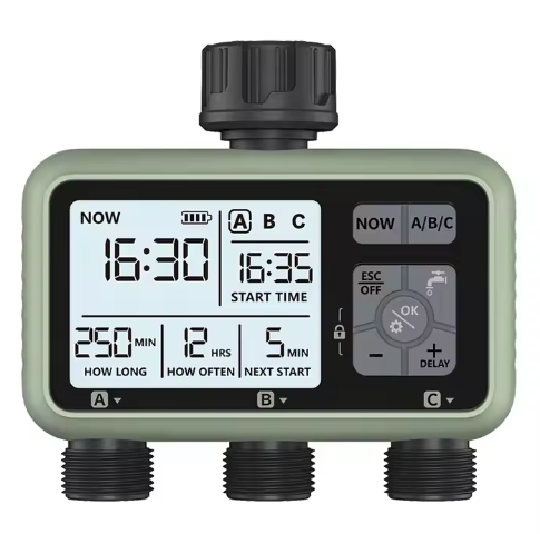 Προγραμμαστιστής Βρύσης 3 Στάσεων με Ηλεκτροβάνες